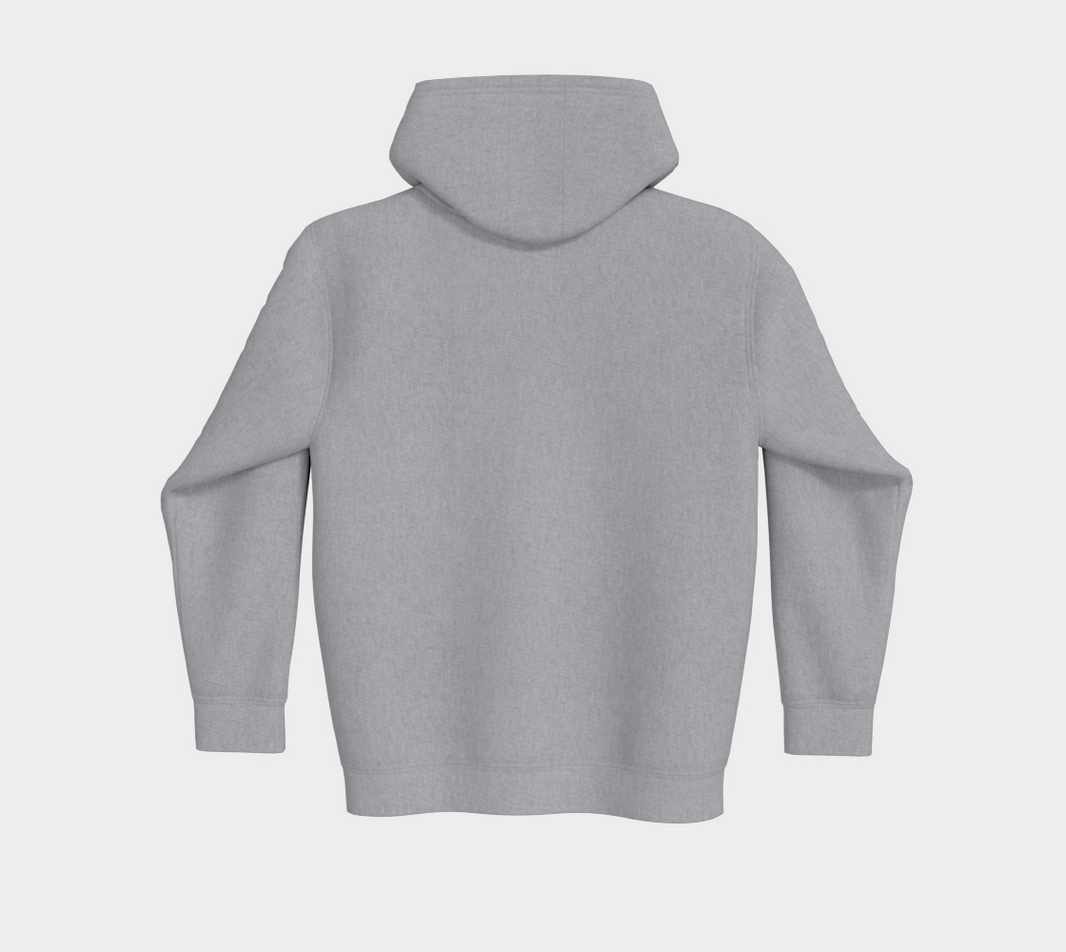 Hoodies Zip Gris noir