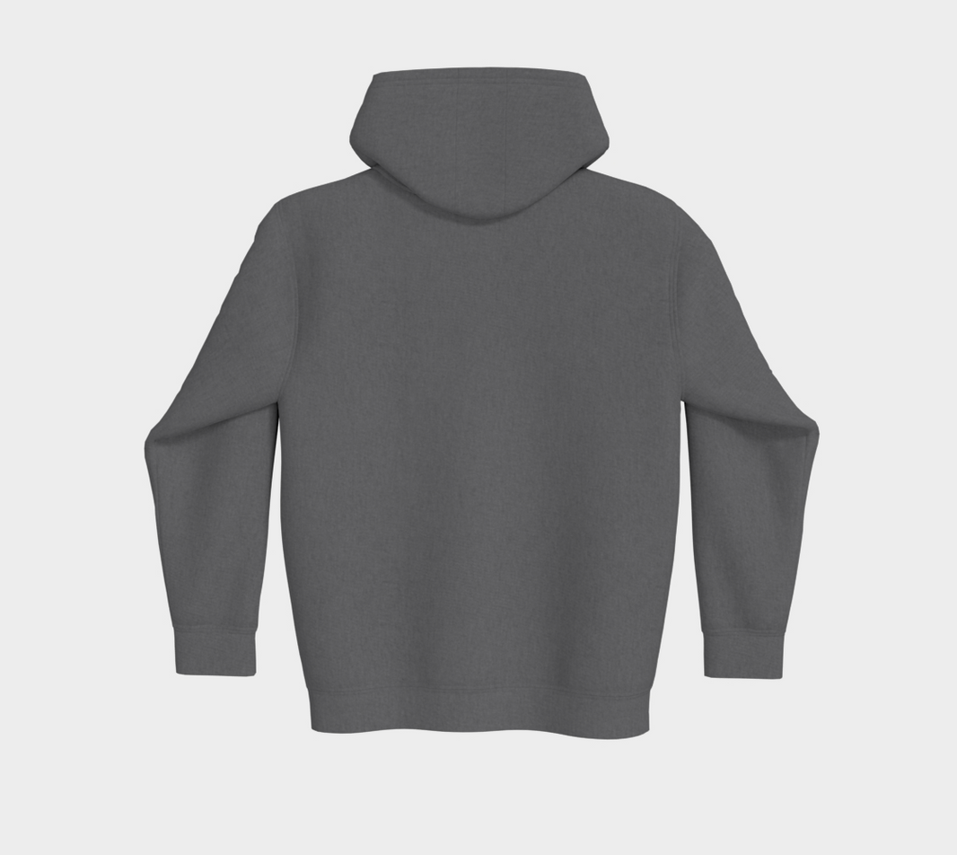 Hoodies Zip Charcoal